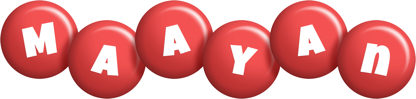 Maayan candy-red logo