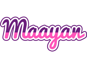 Maayan cheerful logo