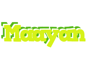 Maayan citrus logo