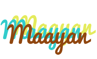 Maayan cupcake logo