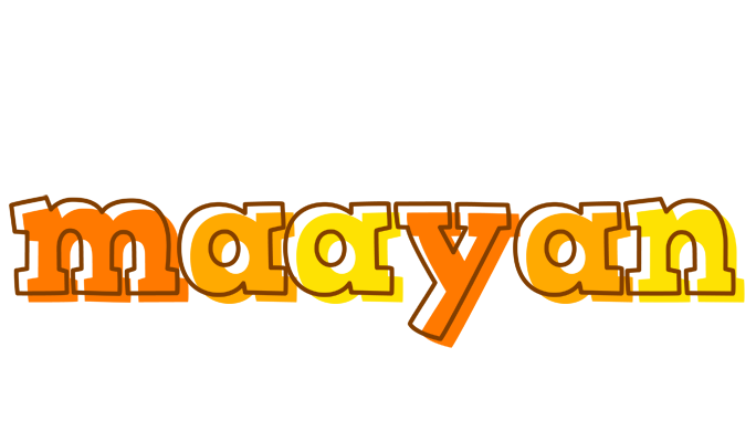 Maayan desert logo
