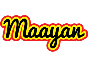 Maayan flaming logo