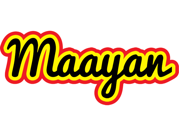 Maayan flaming logo