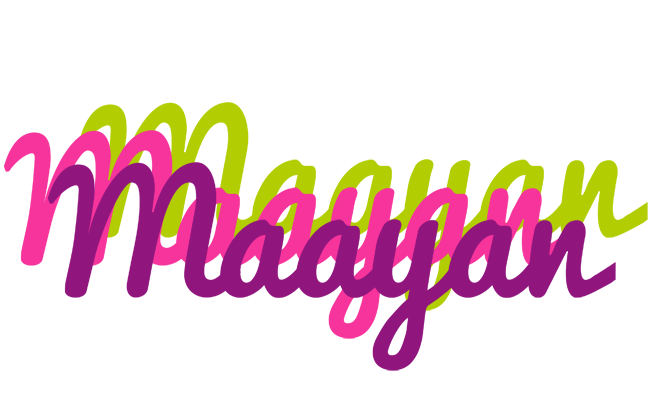 Maayan flowers logo
