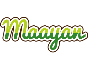 Maayan golfing logo
