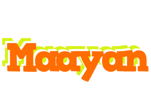 Maayan healthy logo
