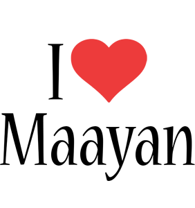 Maayan i-love logo