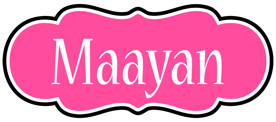 Maayan invitation logo