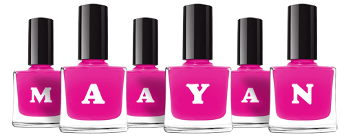 Maayan nails logo