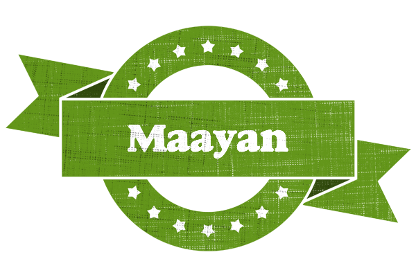 Maayan natural logo
