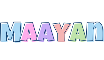 Maayan pastel logo