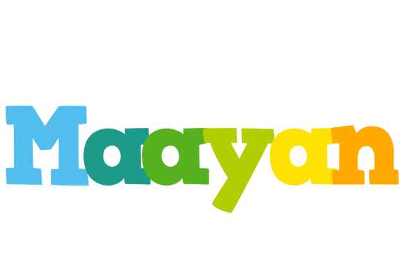 Maayan rainbows logo