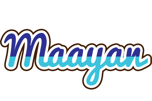 Maayan raining logo