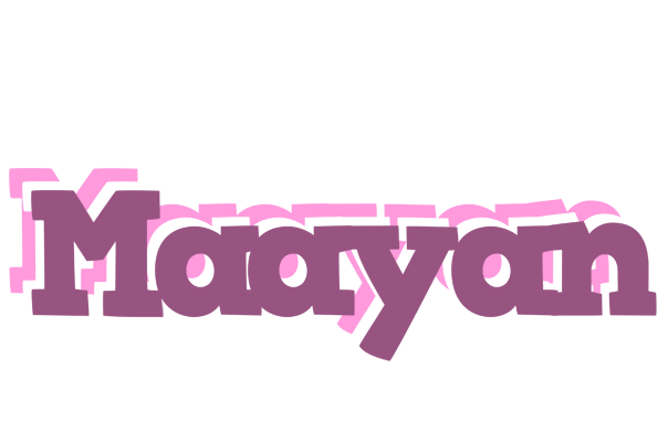 Maayan relaxing logo