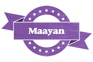 Maayan royal logo