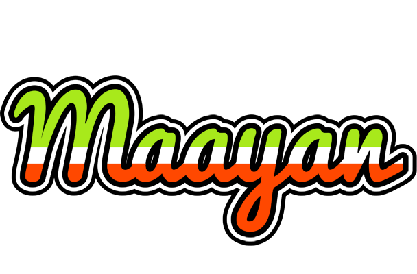 Maayan superfun logo