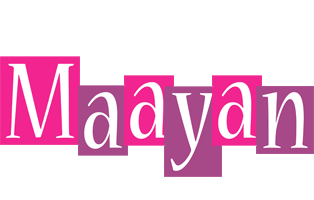 Maayan whine logo
