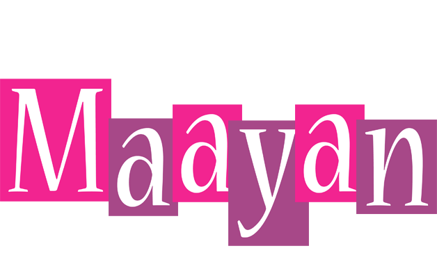 Maayan whine logo