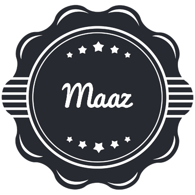 Maaz badge logo