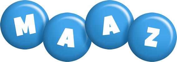 Maaz candy-blue logo