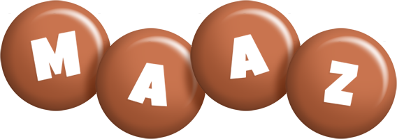Maaz candy-brown logo