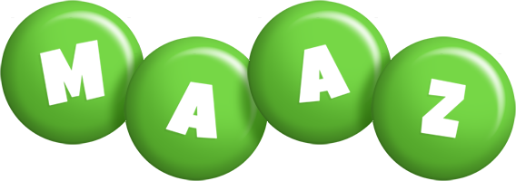 Maaz candy-green logo