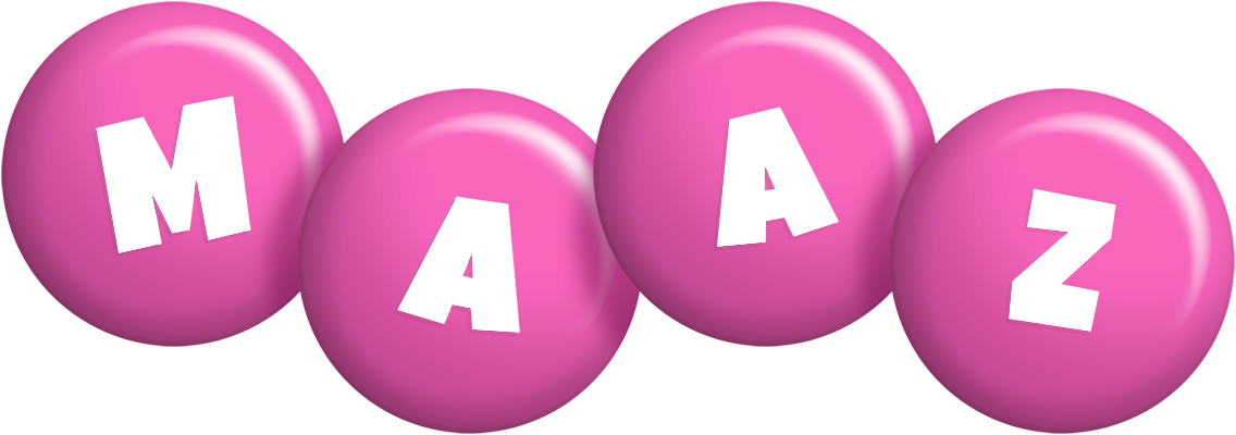 Maaz candy-pink logo