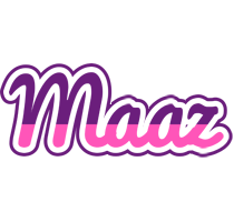 Maaz cheerful logo