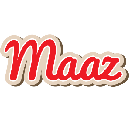 Maaz chocolate logo