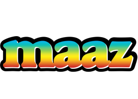 Maaz color logo