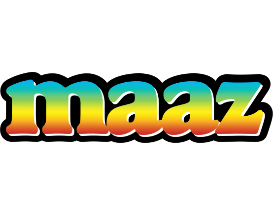 Maaz color logo