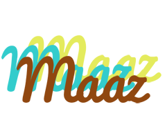 Maaz cupcake logo