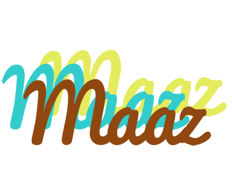 Maaz cupcake logo