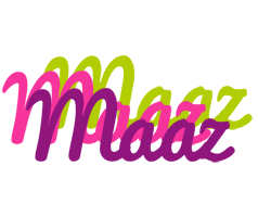 Maaz flowers logo