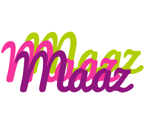 Maaz flowers logo