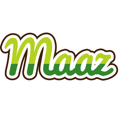 Maaz golfing logo