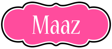 Maaz invitation logo