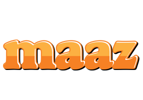 Maaz orange logo