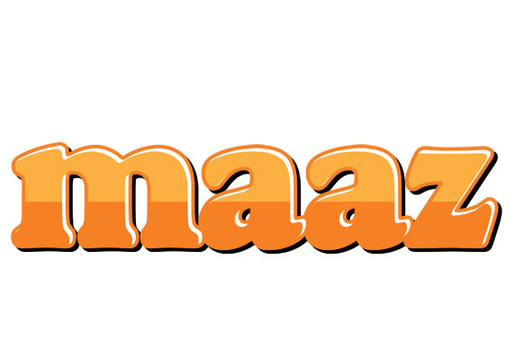 Maaz orange logo