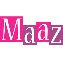 Maaz whine logo