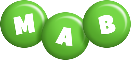 Mab candy-green logo