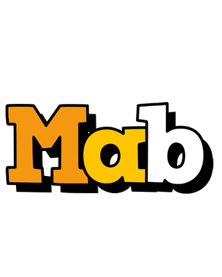 Mab cartoon logo