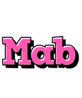 Mab girlish logo