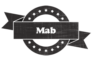 Mab grunge logo