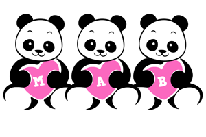 Mab love-panda logo