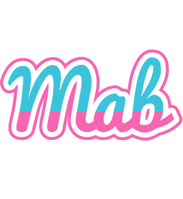 Mab woman logo