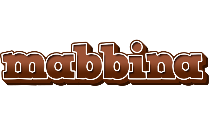 Mabbina brownie logo
