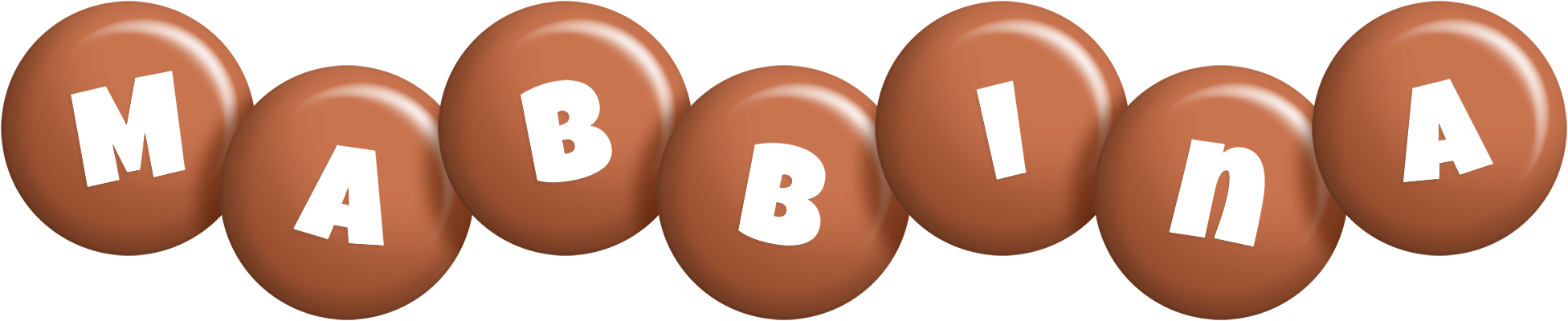 Mabbina candy-brown logo