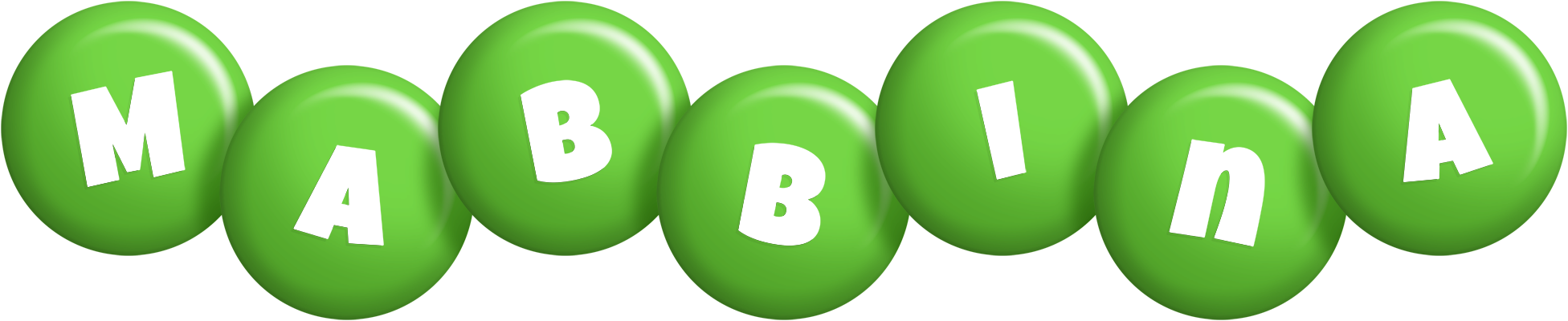 Mabbina candy-green logo