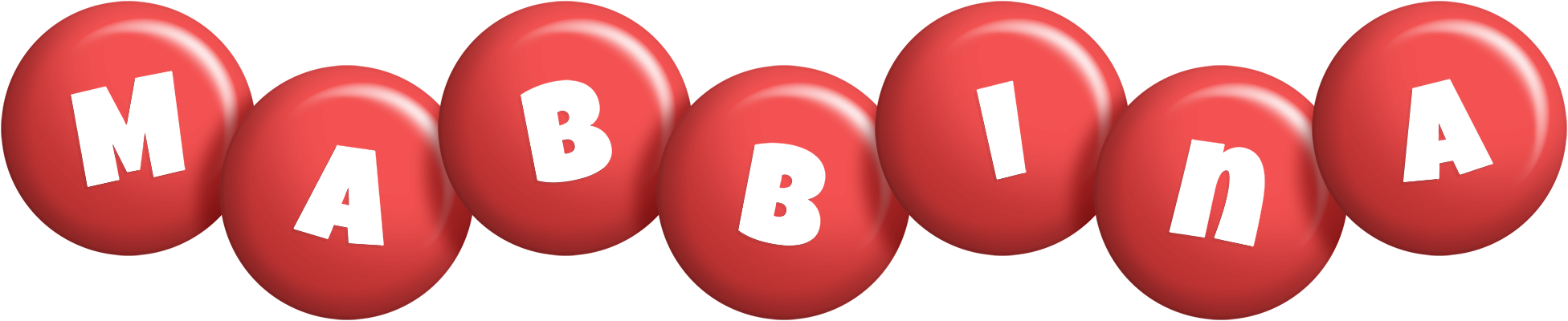 Mabbina candy-red logo